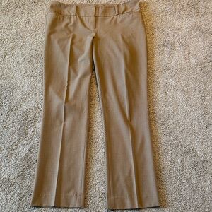The Limited Tan Drew Fit Pants 10S/10P